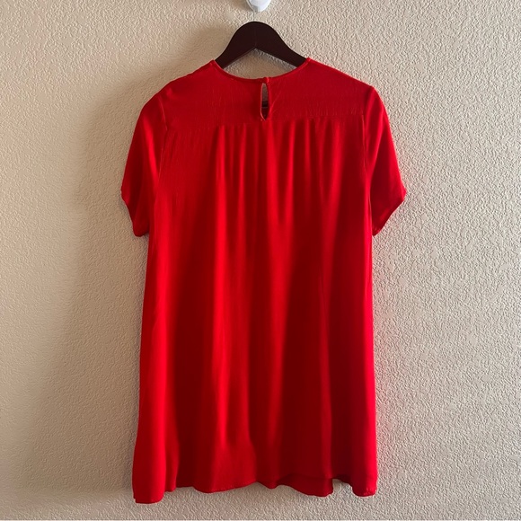 Umgee USA Embroidered Red Tunic Dress Size Small - Picture 6 of 8